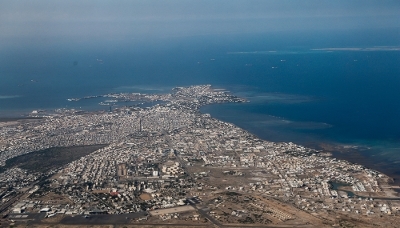 Aerial view of Djibouti City, 21 December 2024.