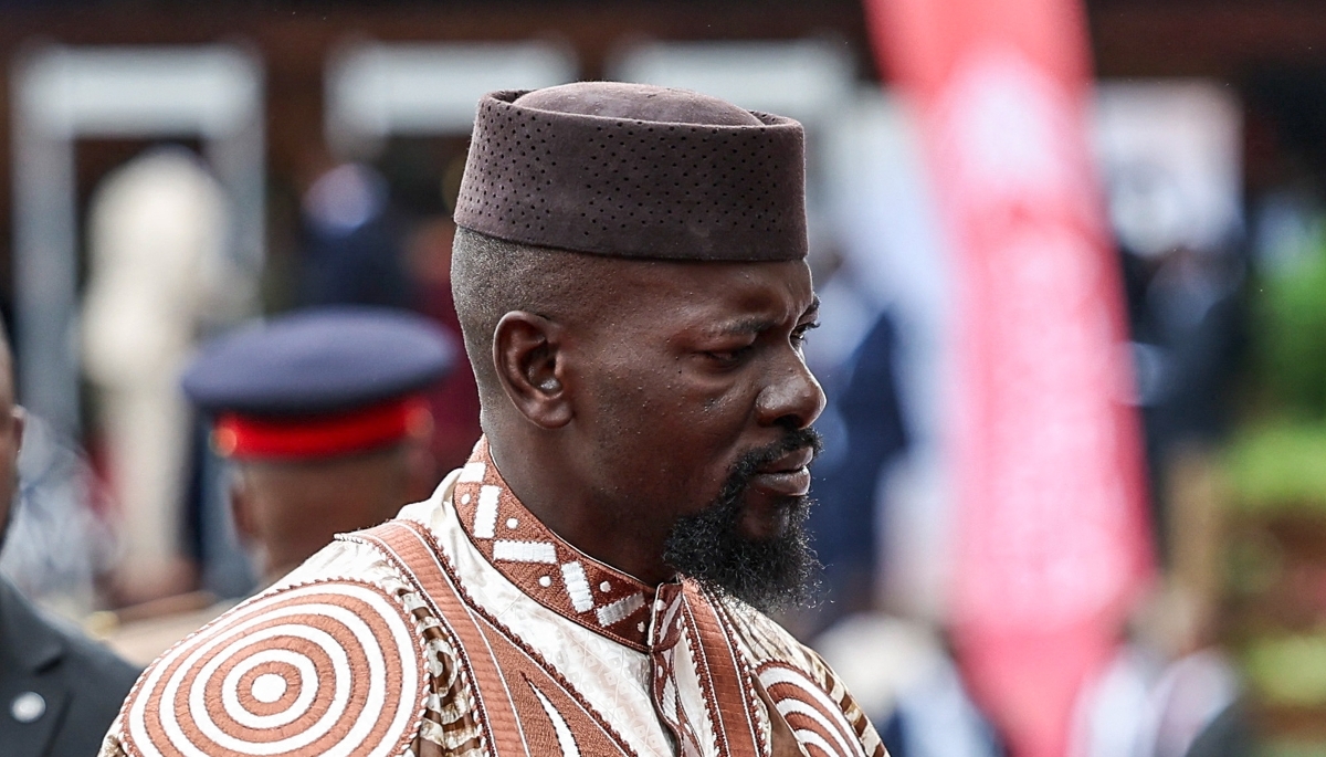 Guinean President Mamadi Doumbouya in Nairobi, Kenya on 12 May 2026. 