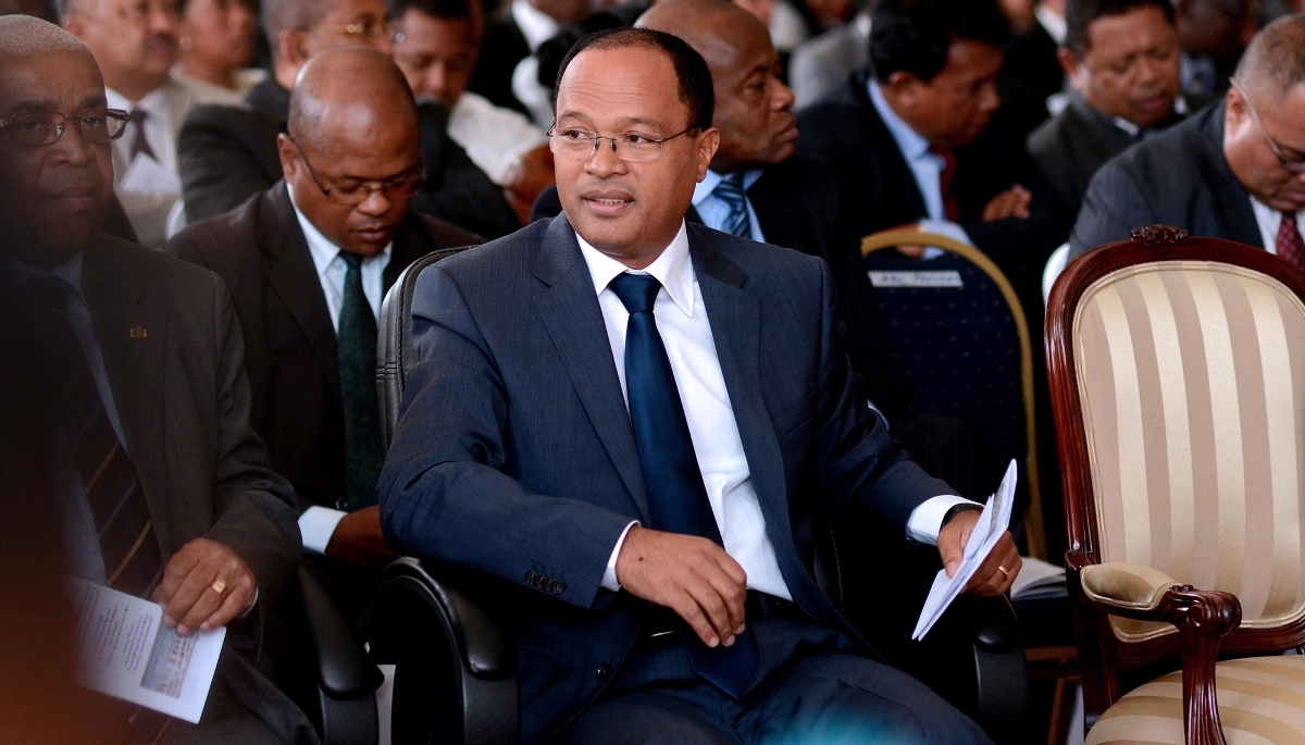 The IOC's former secretary general, Edgard Razafindravahy of Madagascar, in Antananarivo on 13 May 2013.