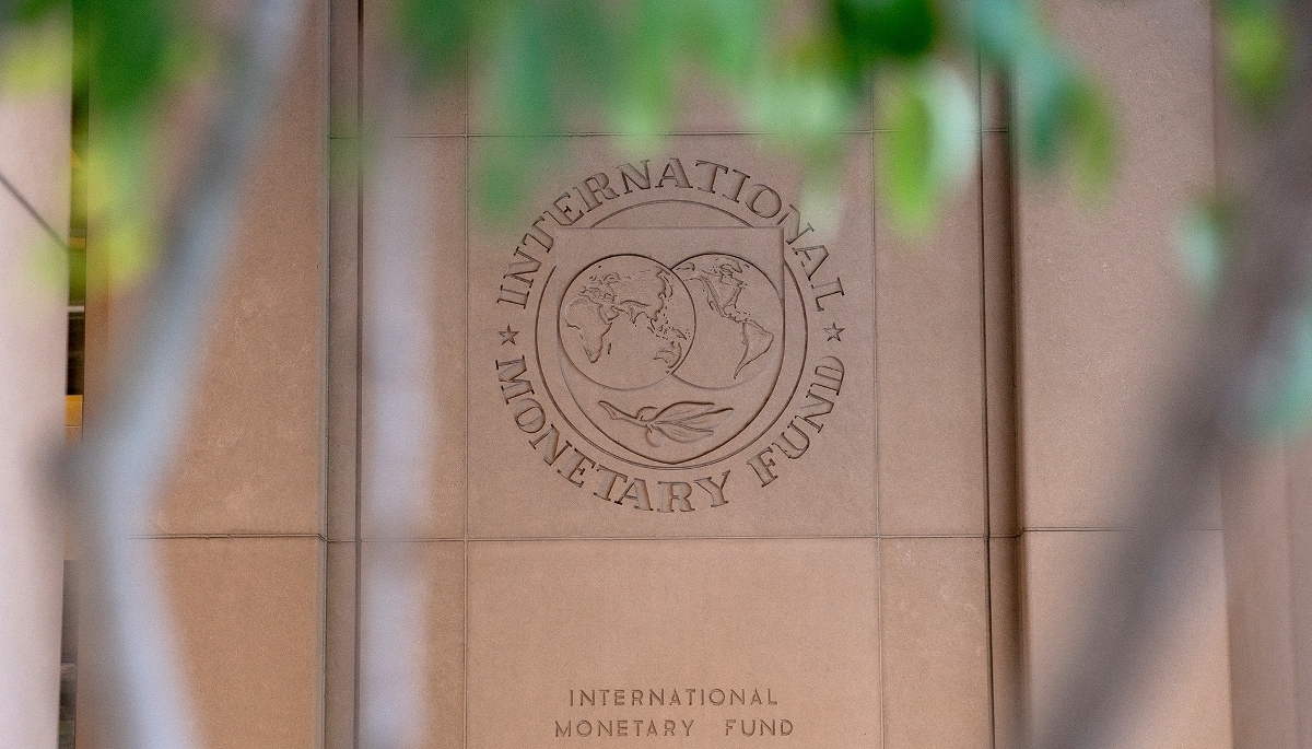The IMF headquarters in Washington DC in 2022.