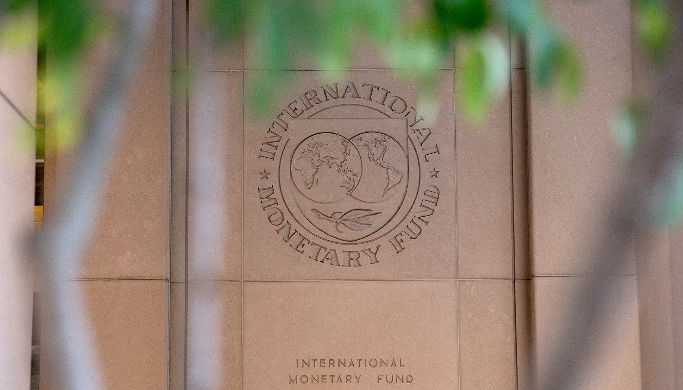 The IMF headquarters in Washington DC in 2022.