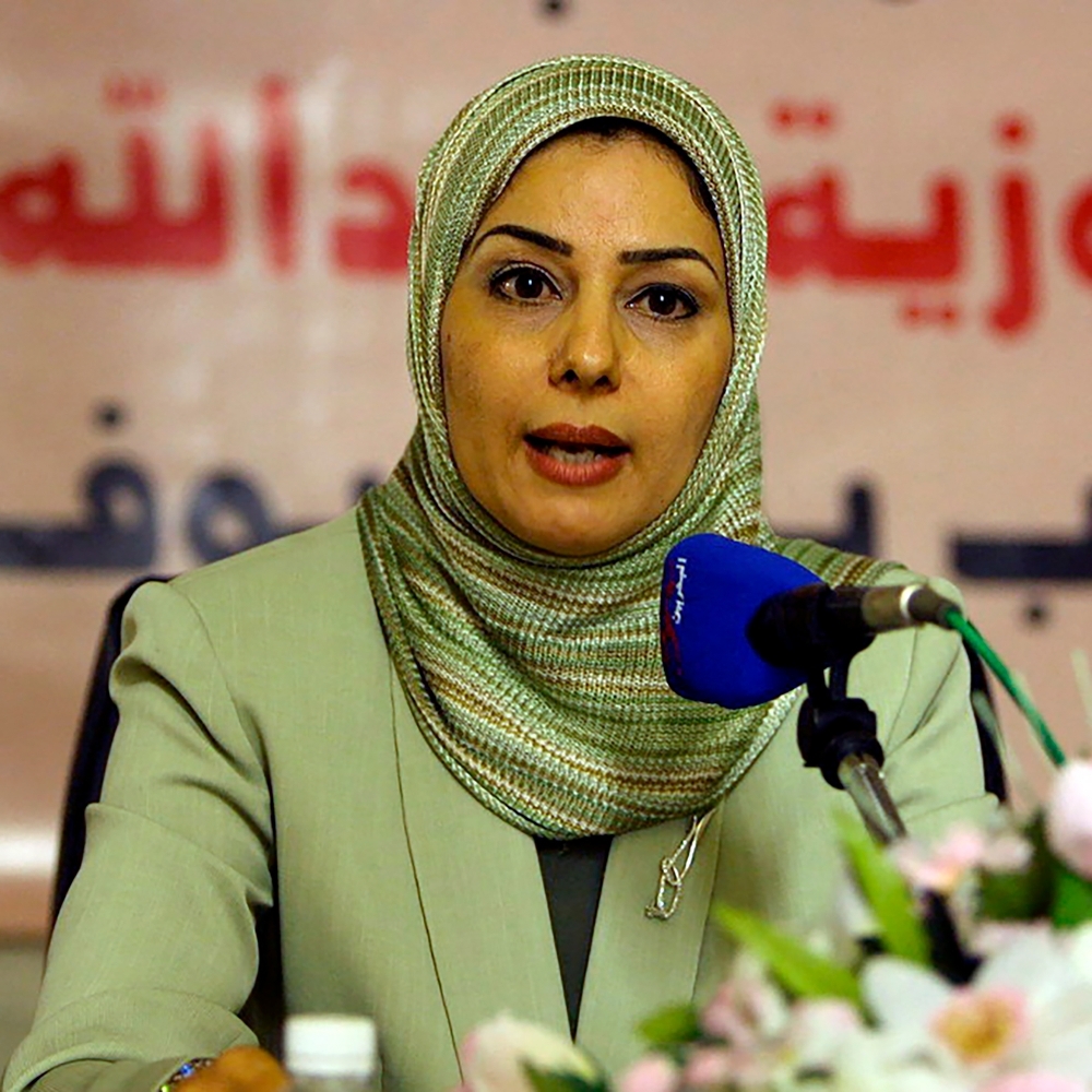 Bahrain’s ambassador in Cairo, Fawzia Zainal, in Manama, in September 2010.