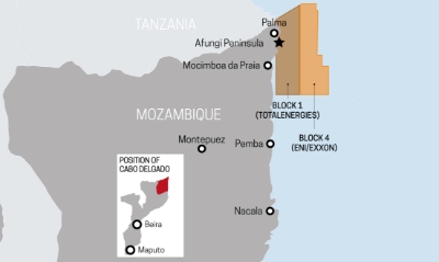 Cabo Delgado province in Mozambique.