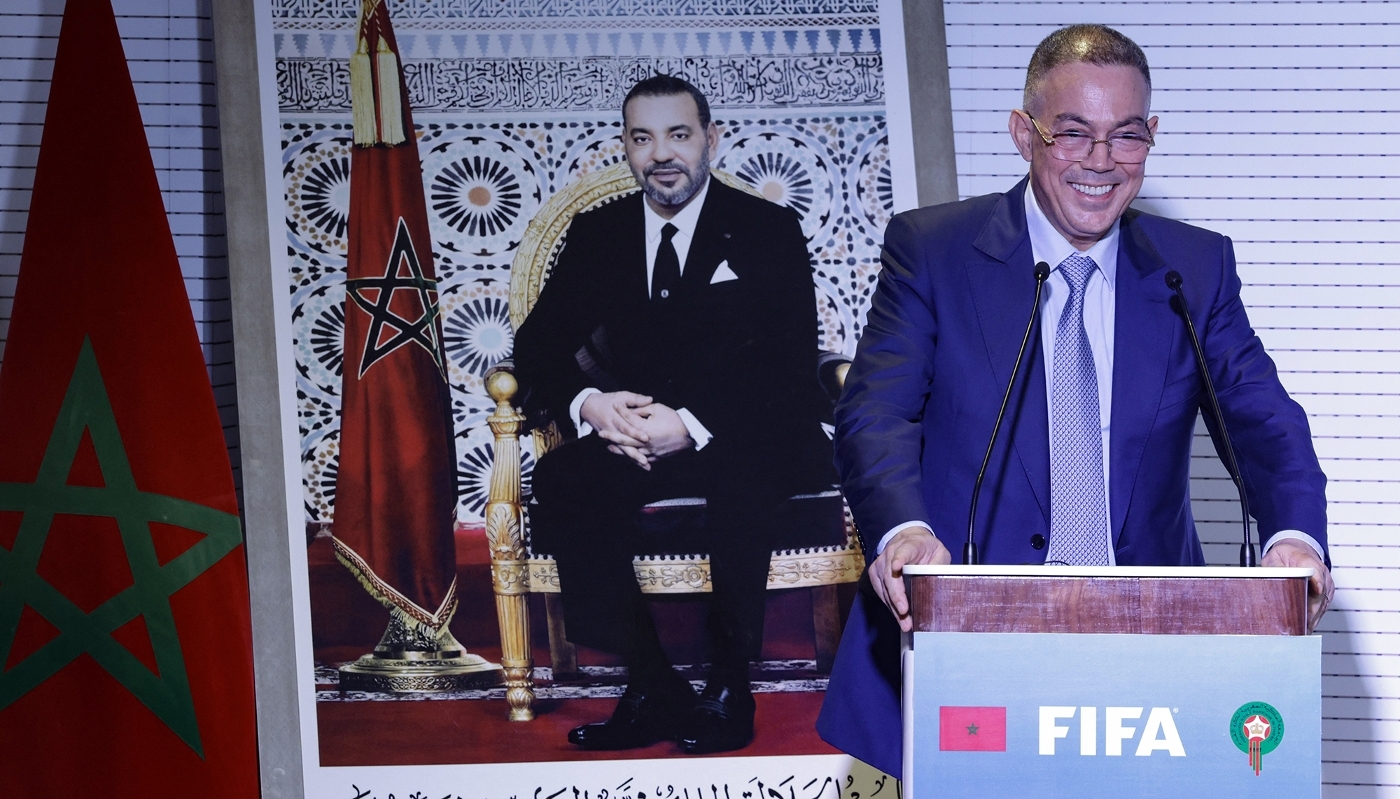 Fouzi Lekjaâ, President of the Royal Moroccan Football Federation and Minister of State for the Budget, in Salé, Morocco, in July 2025.