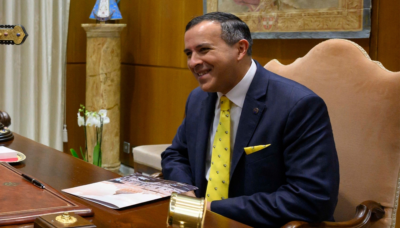William Ruto’s special envoy for mediation, Luis Franceschi, at the Vatican in January 2026.