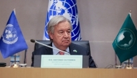 United Nations' Secretary-General António Guterres in Addis Ababa on 13 May 2026.
