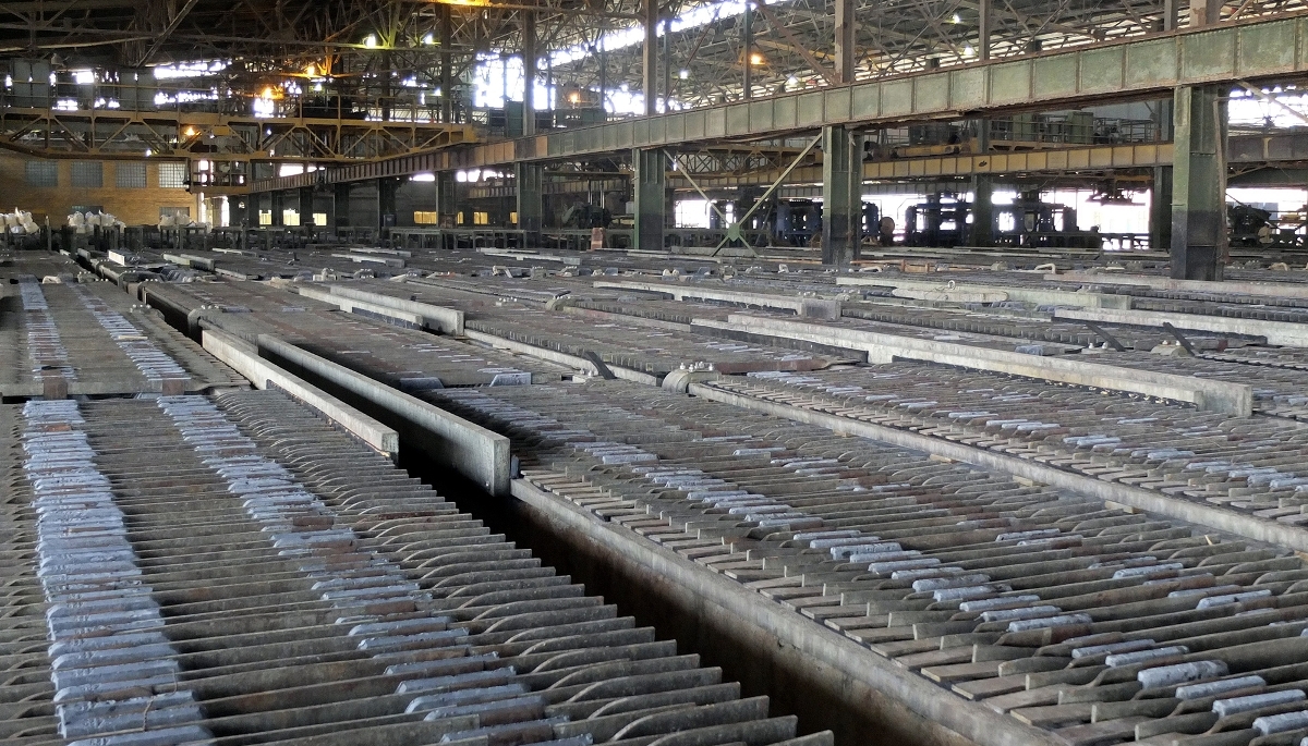 The Gécamines Shituru plant, near Likasi in Haut-Katanga province, DRC, on 31 January 2013.
