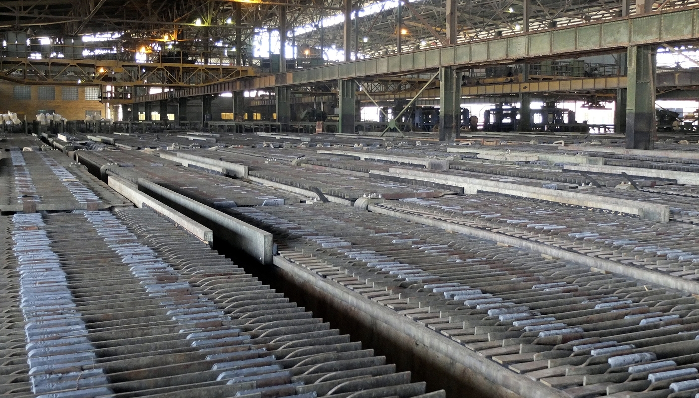 The Gécamines Shituru plant, near Likasi in Haut-Katanga province, DRC, on 31 January 2013.