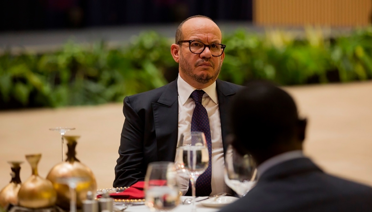 Royal adviser Fouad Ali el-Himma in Kigali, Rwanda, October 2016.