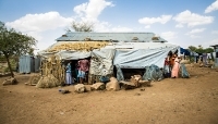 Eritrean refugees at the Hitsats camp in Ethiopia’s Amhara region, in February 2018.