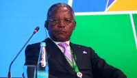 Jean-Dominique Okemba, former deputy grand master of the Grand Lodge of Congo, in St. Petersburg, Russia, July 2023.