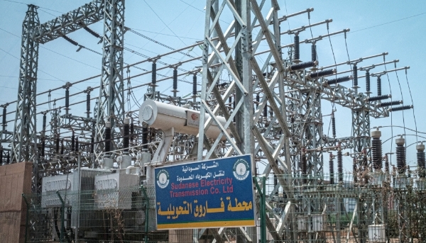 A substation of the Sudanese Electricity Transmission company in Khartoum, June 2019.