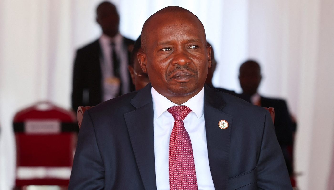 Kenya’s Vice-President, Kithure Kindiki, in Kampala, on 12 May 2026.