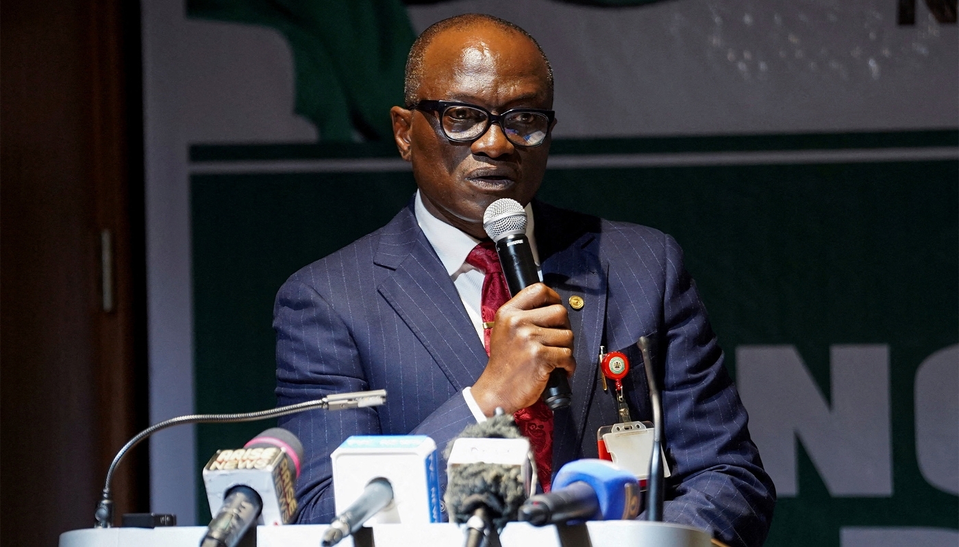Adamu Laka, head of the National Counter Terrorism Centre in Abuja, on 24 November 2025.