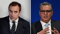 French Prime Minister Sébastien Lecornu and his Moroccan counterpart, Aziz Akhannouch.
