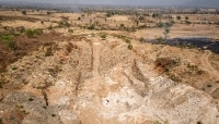 A lithium mine in Gidan Kwano, Nigeria, in January 2025.