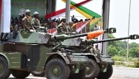 Togolese soldiers in Lomé in April 2015.