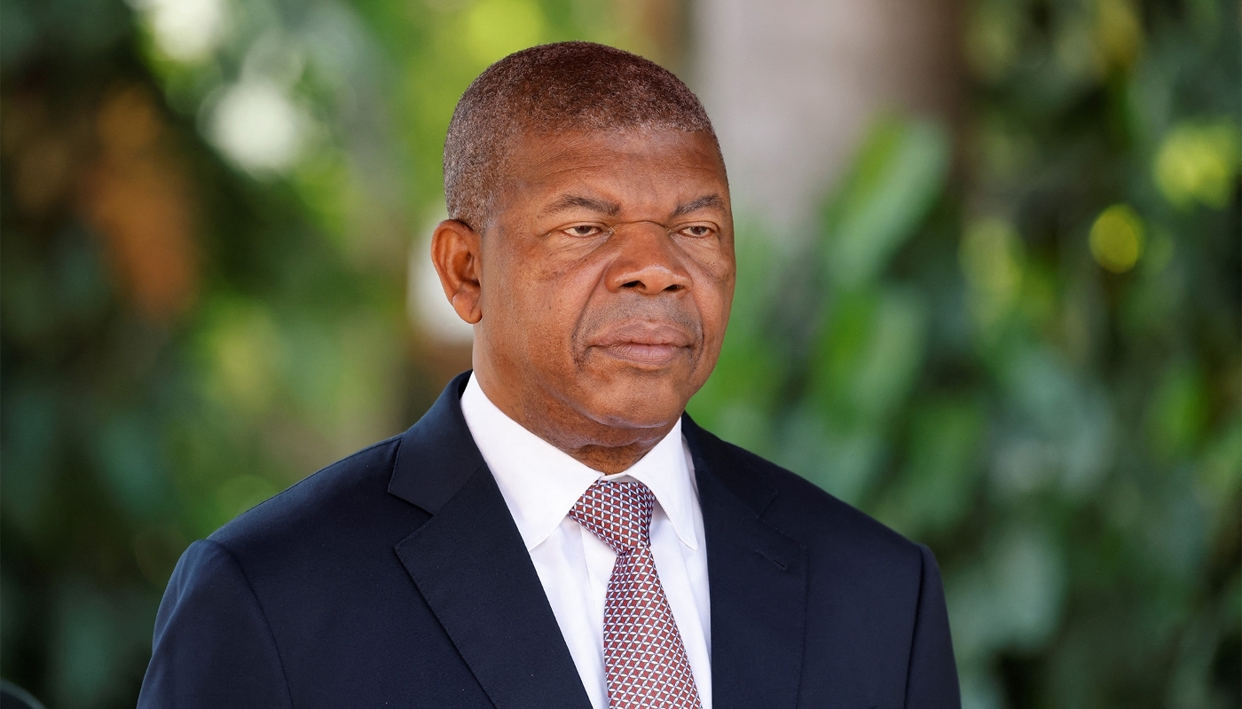 Angola's president João Lourenço in Luanda on 3 March 2023.