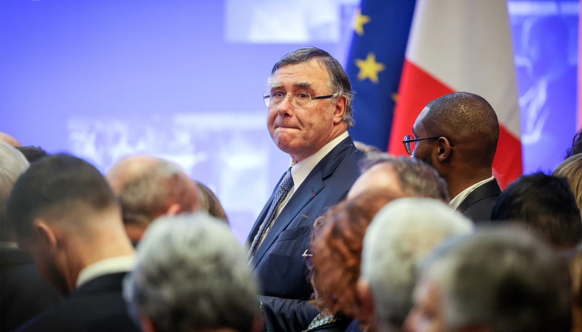 TotalEnergies CEO Patrick Pouyanné in Paris on 8 January 2024.