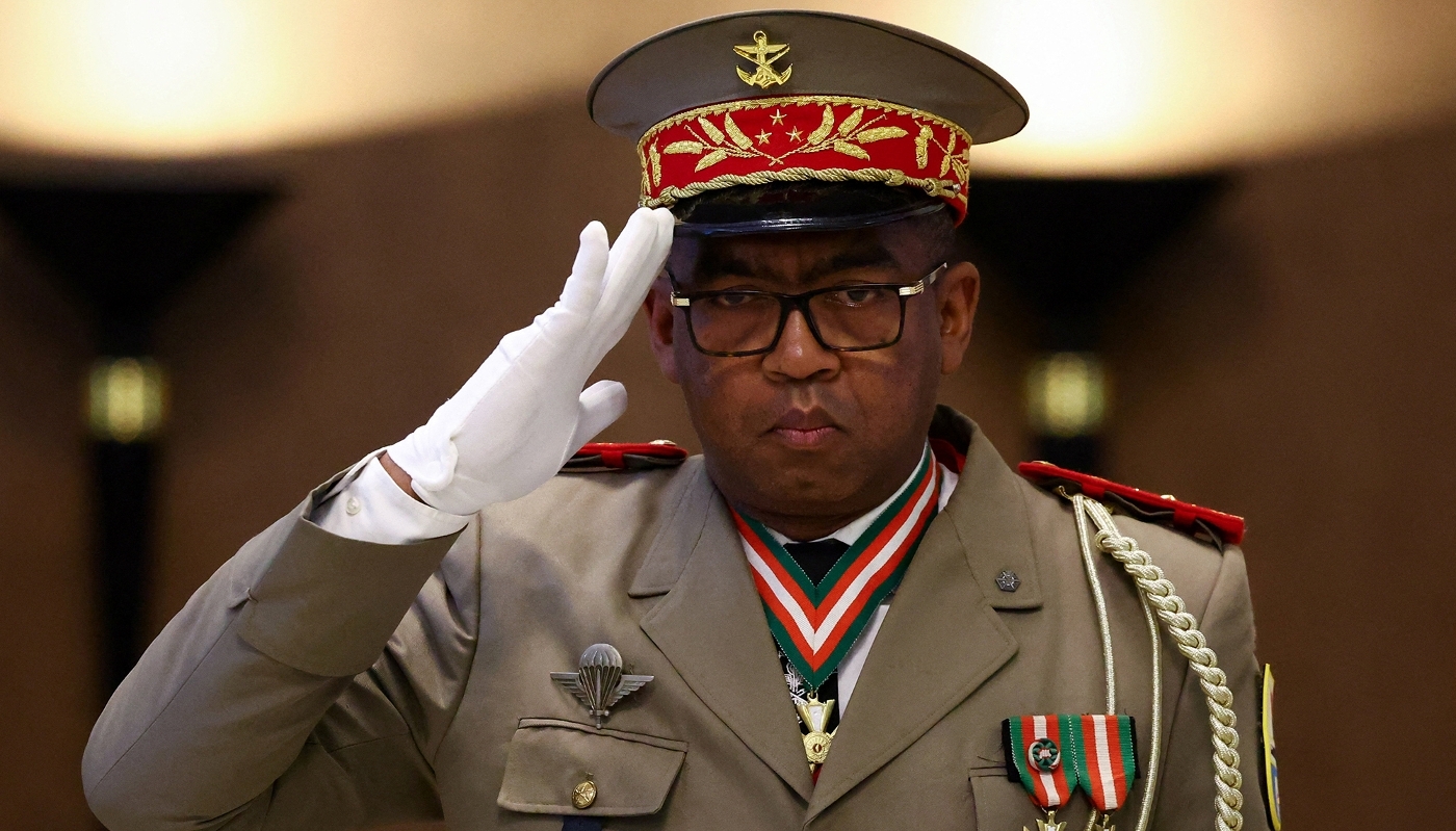 General Ruphin Fortunat Zafisambo, new Malagasy prime minister in Antananarivo, on 6 October 2025.
