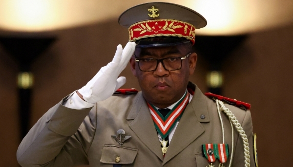 General Ruphin Fortunat Zafisambo, new Malagasy prime minister in Antananarivo, on 6 October 2025. 