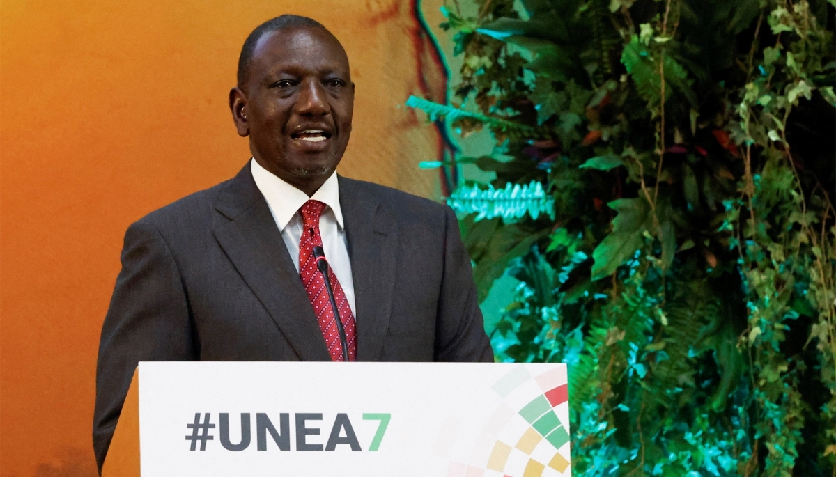 Kenyan President William Ruto in Nairobi, 11 December 2025.