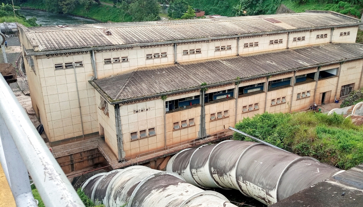 The Ruzizi I hydroelectric power station in Bukavu, in the east of the Democratic Republic of the Congo, on 31 March 2022.