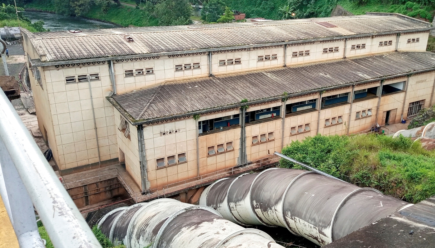 The Ruzizi I hydroelectric power station in Bukavu, in the east of the Democratic Republic of the Congo, on 31 March 2022.