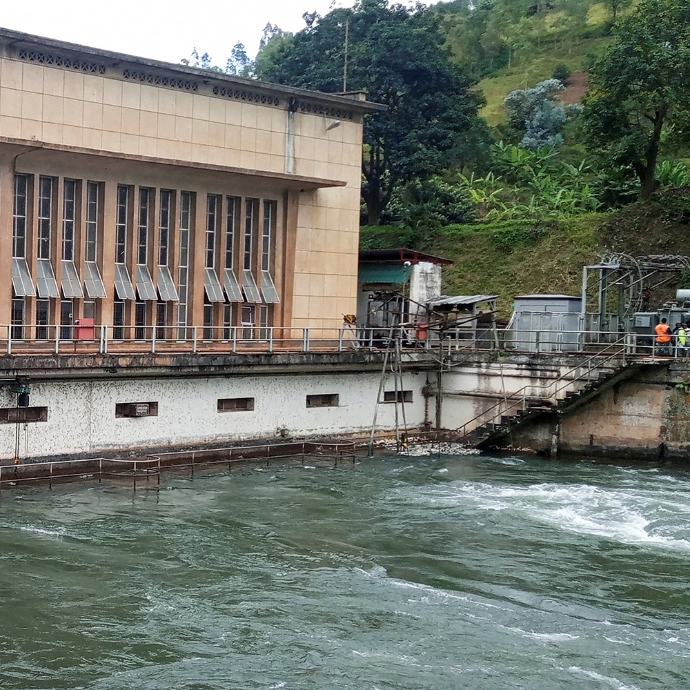 The Ruzizi I hydroelectric plant in Bukavu, eastern DRC, in March 2022.