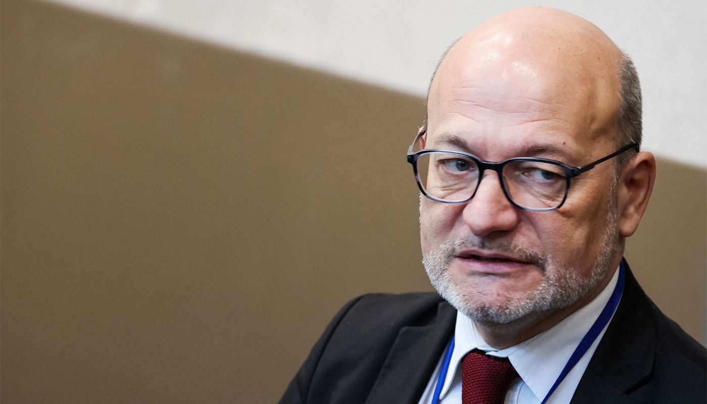 Rémy Rioux, CEO of the French Development Agency in Paris, on 9 January 2026.