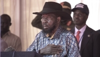 South Sudanese President Salva Kiir in Juba, on 18 May 2026.