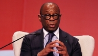 BOAD chairman Serge Ekué in Abidjan, on 9 October 2024.
