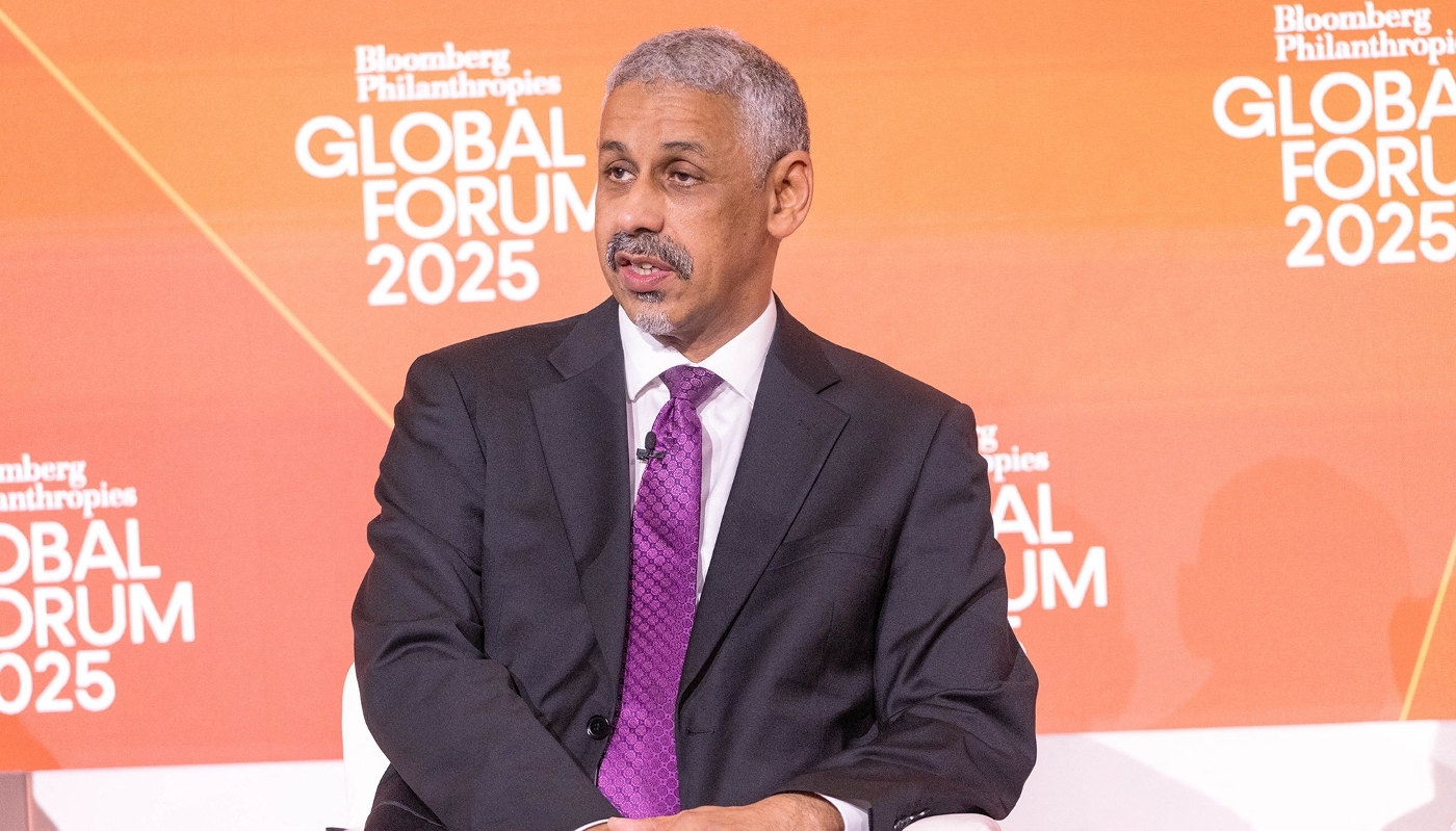 AfDB President Sidi Ould Tah in New York on 24 September 2025.