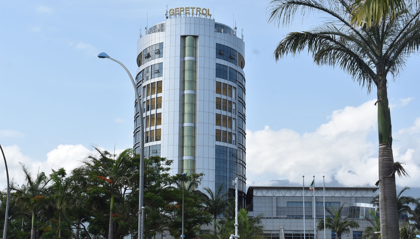 A general view of Gepetrol, the national oil company of the Republic of Equitorial Guinea in Malabo.