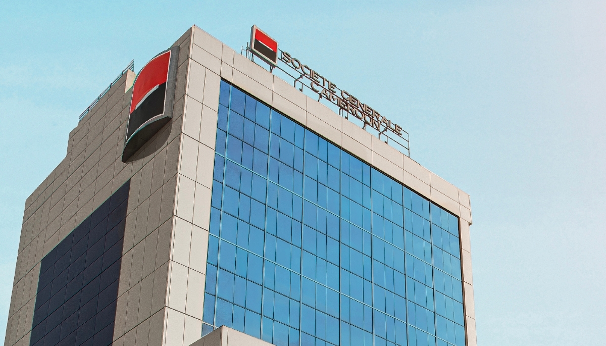The HQ of Société Générale Cameroun, in Douala, in 2022.