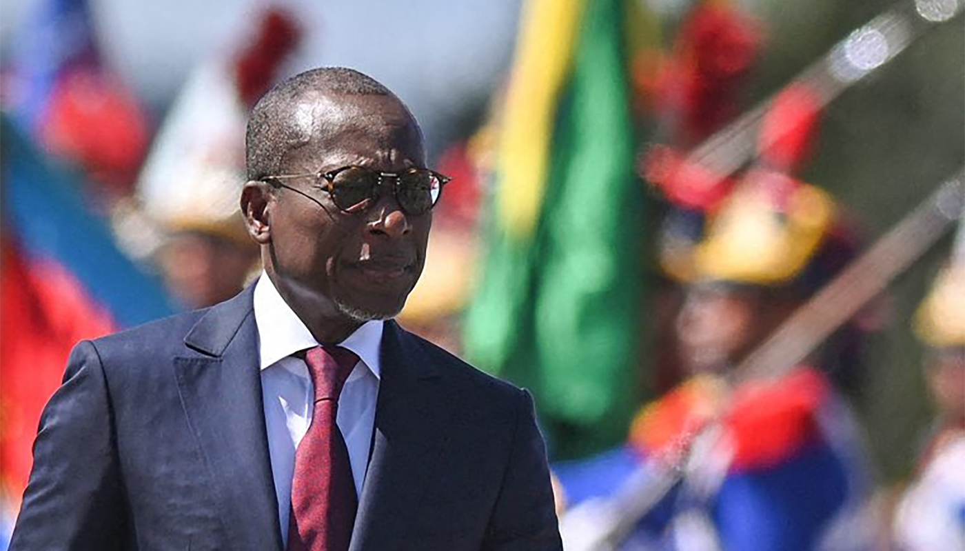 Benin's president, Patrice Talon, in Brasília, Brazil, on 23 May 2024.