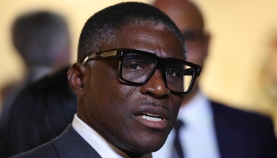 Equatorial Guinean Vice President Teodoro Obiang Nguema Mangue in Davos, Switzerland, January 2026.