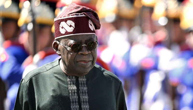 Nigerian President Bola Tinubu in Brasilia, 25 August 2025.