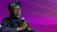 Nigerian President Bola Tinubu in Kigali, in May 2026. 