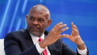 Tony Elumelu, chairman of the United Bank for Africa, in Washington, 15 October 2025.