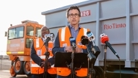 Simon Trott, Rio Tinto CEO, in Perth, Australia, in 2023.