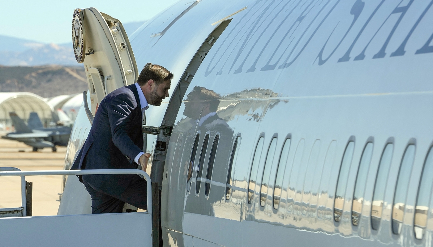 US Vice President J.D. Vance in San Diego, California on 19 October 2025.