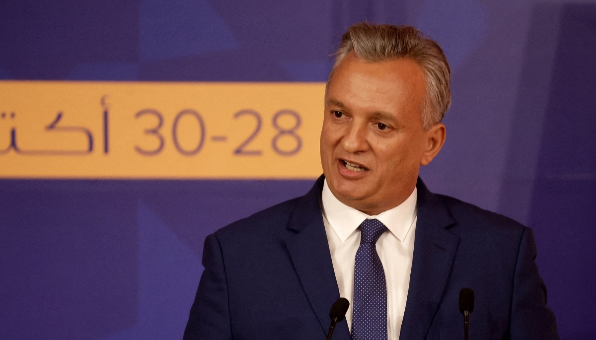 Morocco's Minister of Investment Karim Zidane in Rabat on 29 October 2024. 