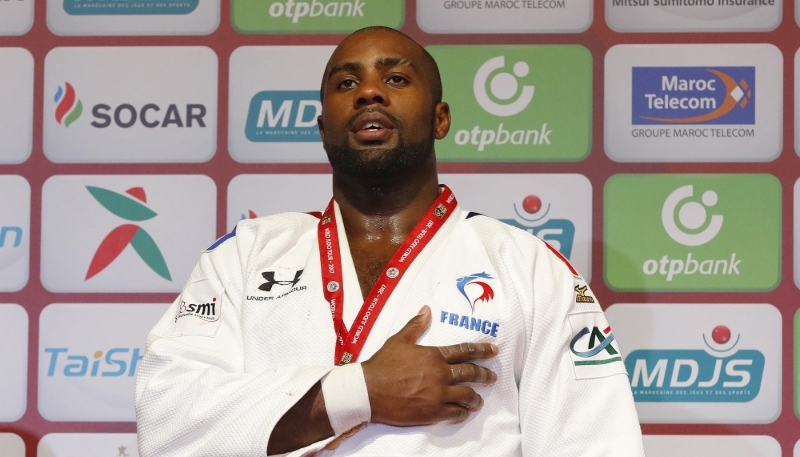 
Teddy Riner at the Judo Open World Championships in Marrakesh, November 2017.