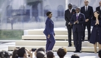 Louise Mushikiwabo at the 19th summit of the International Organisation of La Francophonie in Villers-Cotterêts, France, 4 October 2024.