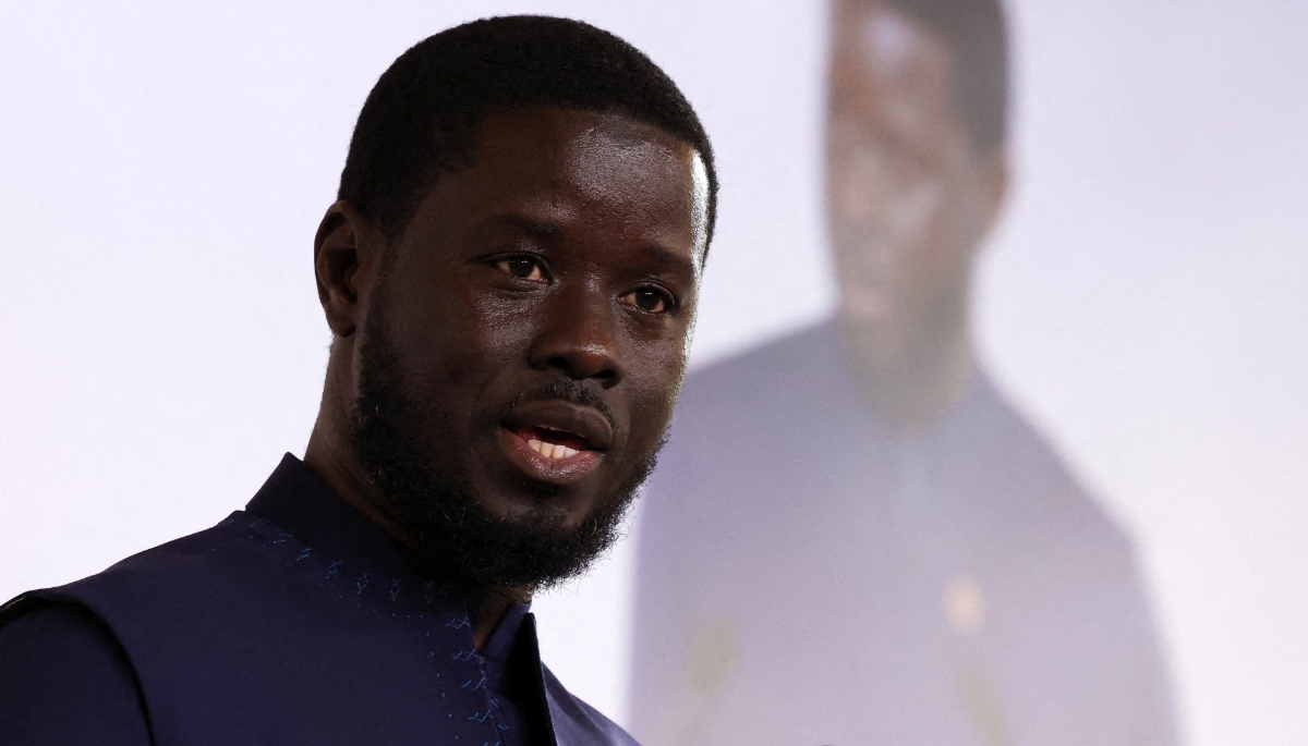 Senegalese president Bassirou Diomaye Faye on 20 June 2024.