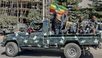 Ethiopian Federal Police staff on patrol in Mekele, 9 October 2026.