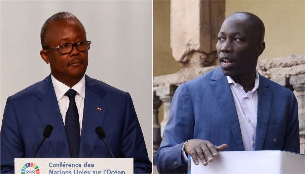 Guinean President Umaro Sissoco Embaló and former Prime Minister Domingos Simões Pereira.