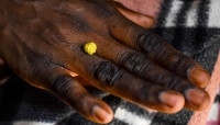 Raw gold extracted from a mine in Kakamega, Kenya, in 2018.
