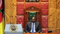 Kenyan President William Ruto at the National Assembly in Nairobi, in November 2025.